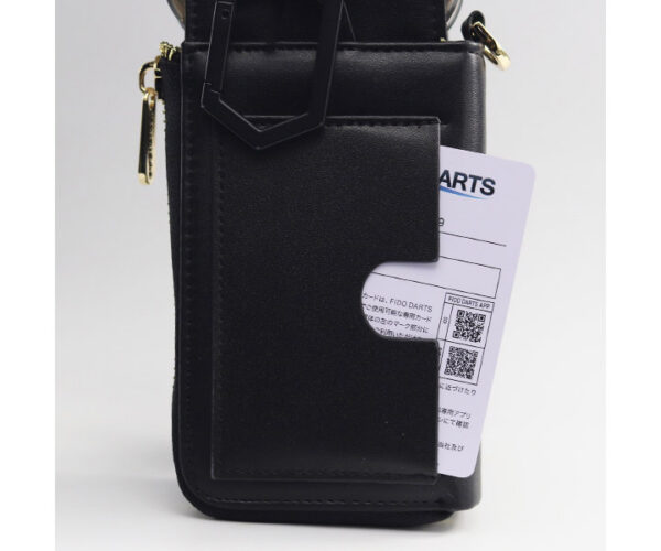 TDC2201_6 Trinidad Plain Smart Wallet Black