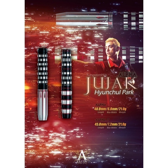 Dynasty A-Flow Black Line Jujak-Alpha Park Hyunchul - Softdart