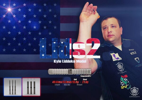 Dynasty A-Flow Platinum Line Kyle Liddeke "Lids 2" - Softdart