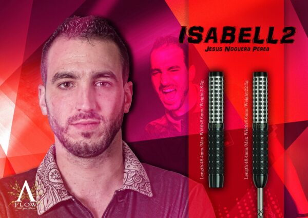 Dynasty A-Flow Black Line Isabell 2 Jesus Noguera Perea - Softdart
