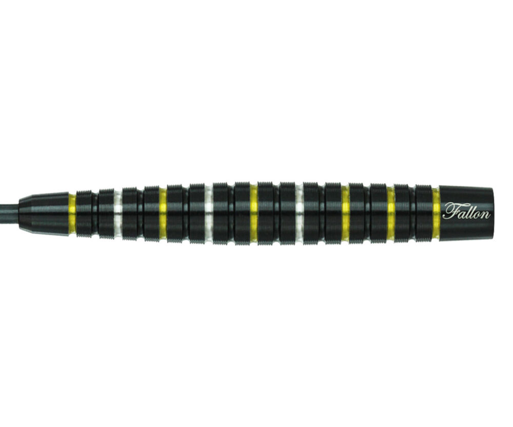 Dynasty A-Flow Black Line Fallon 3 MG Fallon Sherrock Black/Gold - Steeldart