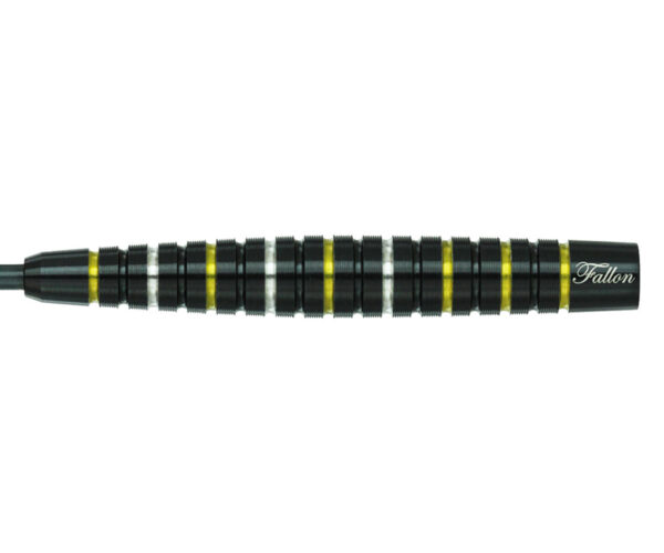Dynasty A-Flow Black Line Fallon 3 MG Fallon Sherrock Black/Gold - Steeldart
