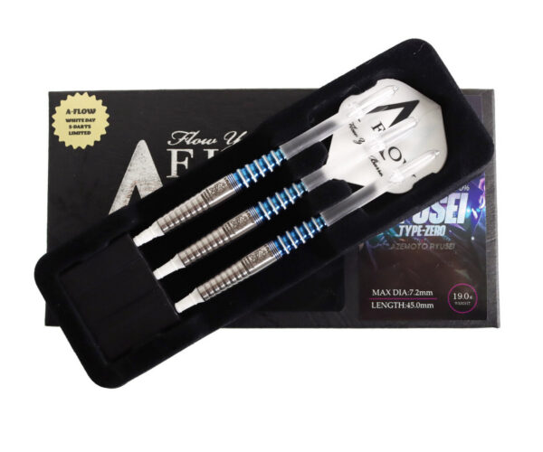 Dynasty A-Flow Black Line CT Type Ryusei Type-Zero Ryusei Azemoto White Day S-Darts Limited Edition - Softdart
