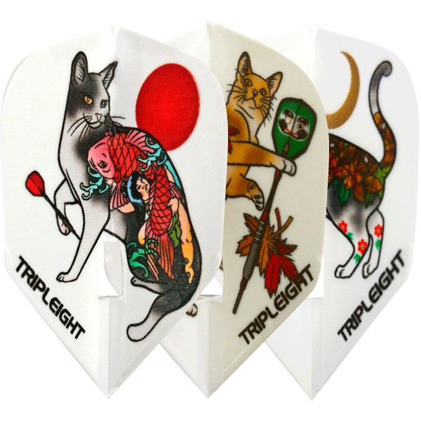 L-Style Champagne Flight Pro 888 Tattoo Neko Shape - Weiß