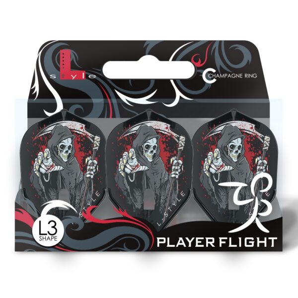 L-Style Champagne Flight Pro Adam Stella V1 Shape - Schwarz