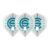 L-Style Champagne Flight Pro Connor Scutt V1 Standard - Weiß Transparent