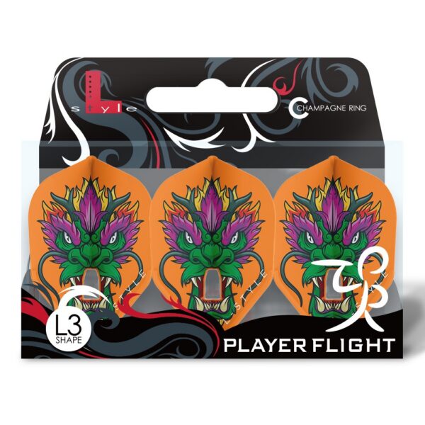 L-Style Champagne Flight Pro Jules van Dongen Shape - Orange
