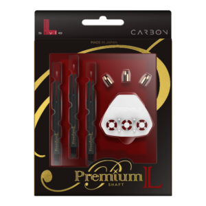 L-Style L-Shaft Premium Carbon Straight Set - Schwarz
