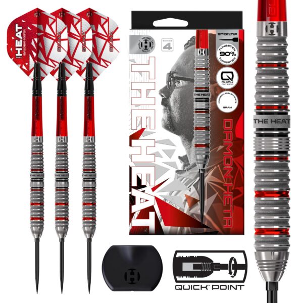 harrows-damon-heta-series-4-quick-point-steeldart-01 Harrows Damon Heta Series 4 Quick Point Steeldart, 90% Tungsten, mit Verpackung