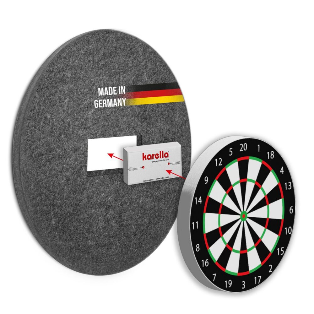 Karella Ultimo Schallschutz für Steeldartboards