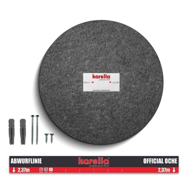 Karella Ultimo Schallschutz für Steeldartboards