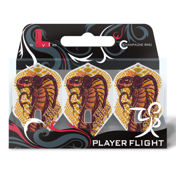 L-Style Champagne Flight Pro Jelle Klaasen V4 Standard - Weiß
