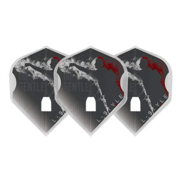 L-Style Champagne Flight Pro Mensur Suljovic Standard - Weiß Transparent