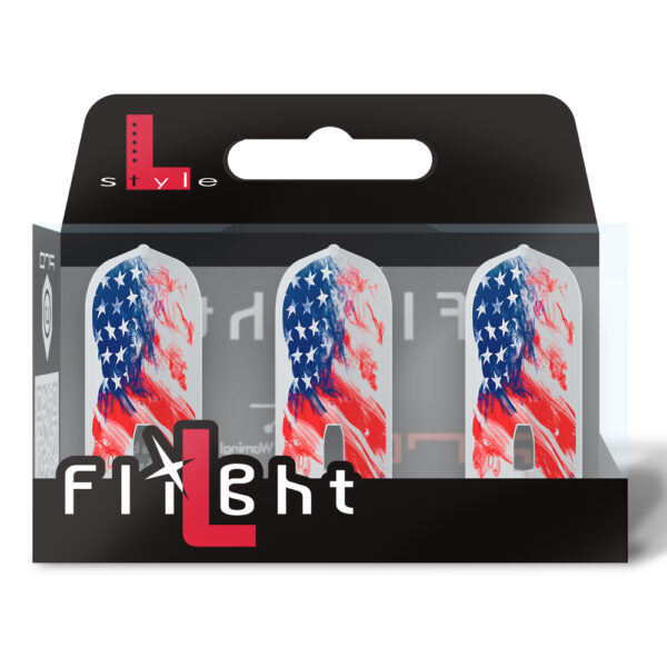 L-Style Champagne Flight Pro USA V3 Slim - Weiß Transparent