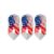 L-Style Champagne Flight Pro USA V3 Slim - Weiß Transparent