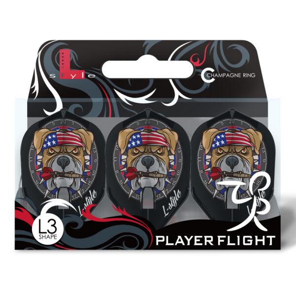 L-Style Champagne Flight Randy van Deursen "Big Dog" V3 Shape