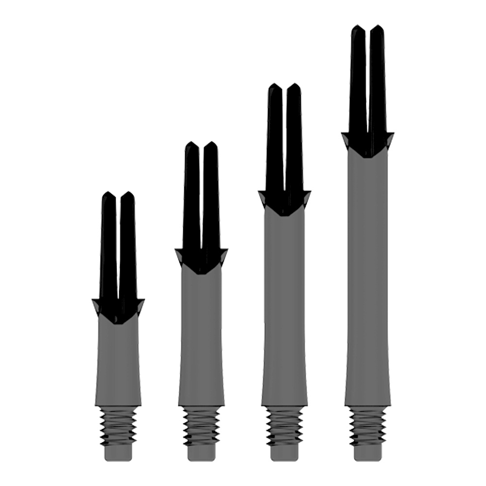 L-Style L-Shaft Locked Straight - Schwarz Transparent
