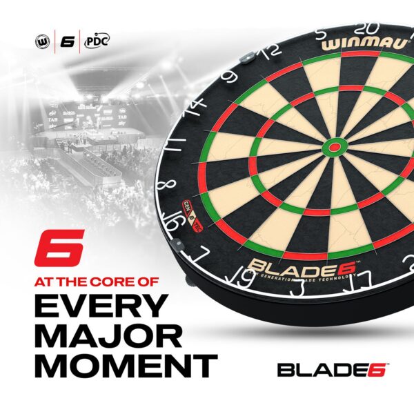winmau-blade-6-dartboard-surround-set-4 Winmau Blade 6 Dartboard + Surround Set