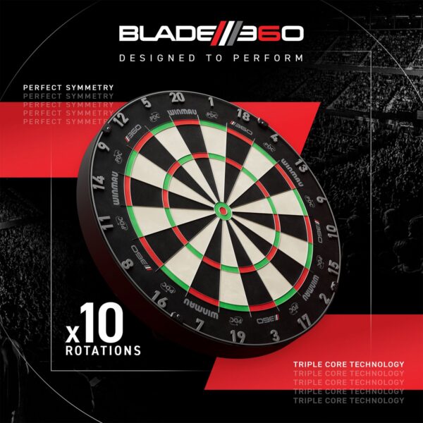 winmau-blade-6-triple-core-360-dartboard-3 Winmau Blade 6 Triple Core 360 Dartboard