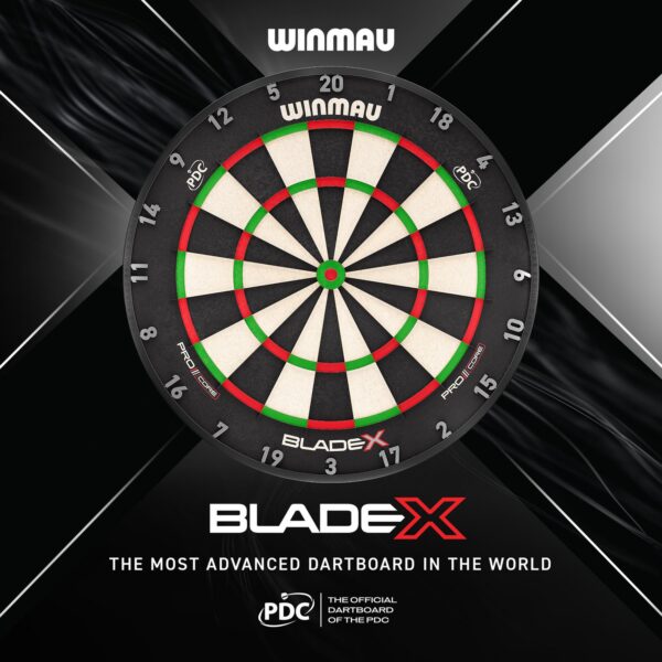 winmau-blade-x-pdc-dartboard-2 Winmau Blade X PDC Dartboard