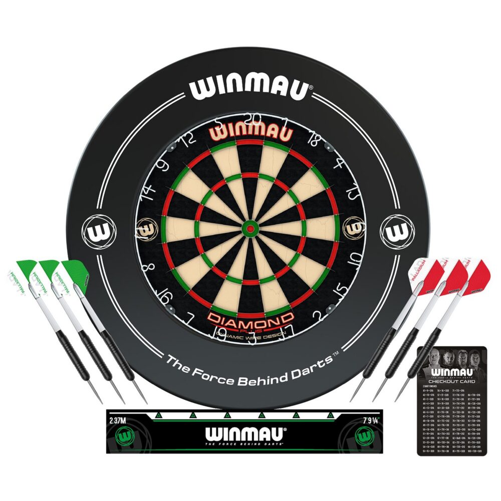 winmau-diamond-plus-dartboard-surround-set-1 Winmau Diamond Plus Dartboard + Surround Set