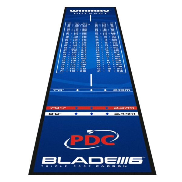 winmau-outshot-dartmatte-blau-1 Winmau Outshot Dartmatte - Blau