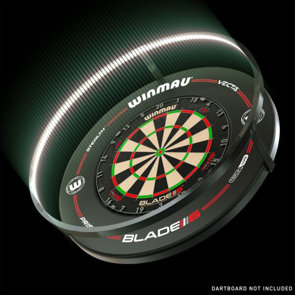 Winmau Plasma Beleuchtung + Surround Set - Schwarz