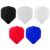 L-Style Champagne Flight EZ Dimple Standard in Schwarz, Weiß, Blau und Transparent