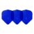 L-Style Champagne Flight EZ Dimple Standard Blau, 3er-Set