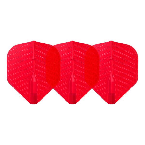 L-Style Champagne Flight EZ Dimple Standard Rot, 3er-Set