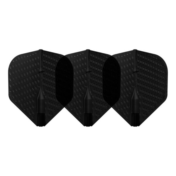 L-Style Champagne Flight EZ Dimple Standard Schwarz, 3er-Set