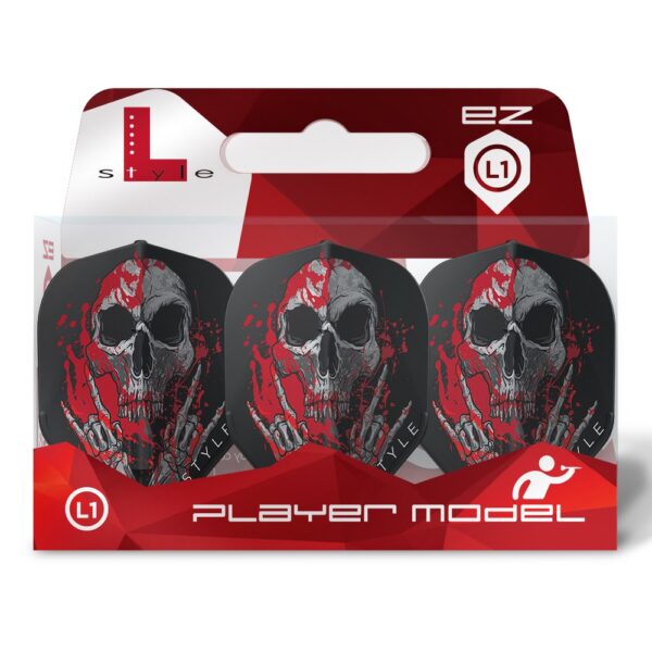 L-Style Champagne Flight EZ Ryan Searle V3 Standard in Schwarz in der Verpackung