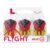 L-Style Champagne Flight EZ V Series Type D Standard in Weiß Transparent in der Verpackung