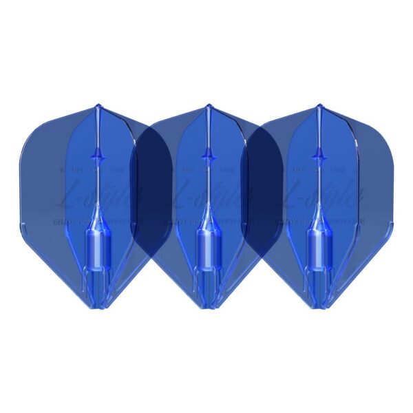L-Style Champagne Flight Fantom Standard Blau, 3er-Set