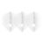 l-style-champagne-flight-pro-dimple-shape-weiss L-Style Champagne Flight Pro Dimple Shape in Weiß, Set mit drei Flights