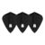 L-Style Champagne Flight Pro Kite Schwarz, 3er-Set