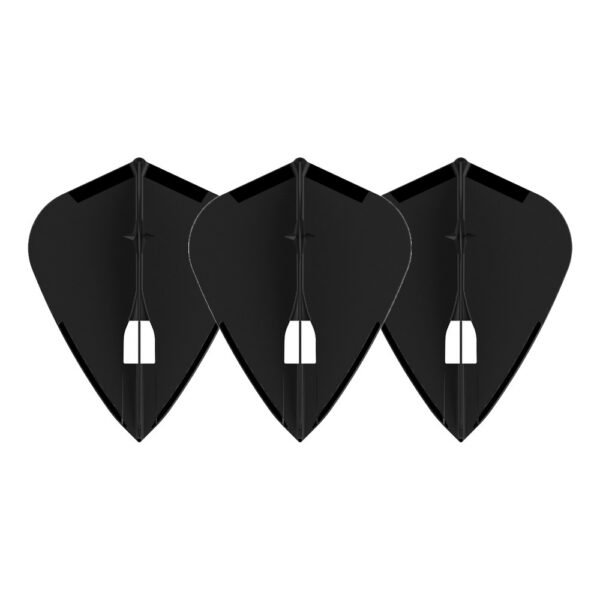 L-Style Champagne Flight Pro Kite Schwarz, 3er-Set