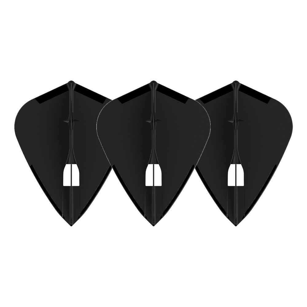 L-Style Champagne Flight Pro Kite Schwarz, 3er-Set