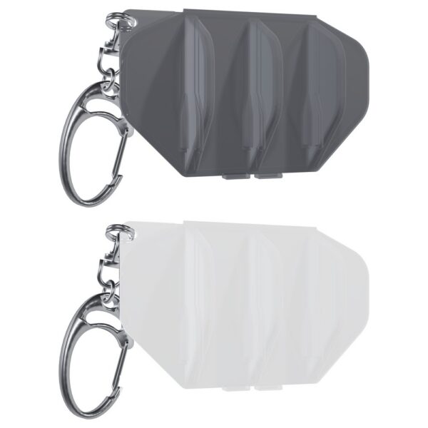 L-Style L-Case Flight Case in Schwarz Transparent und Milchig Weiß