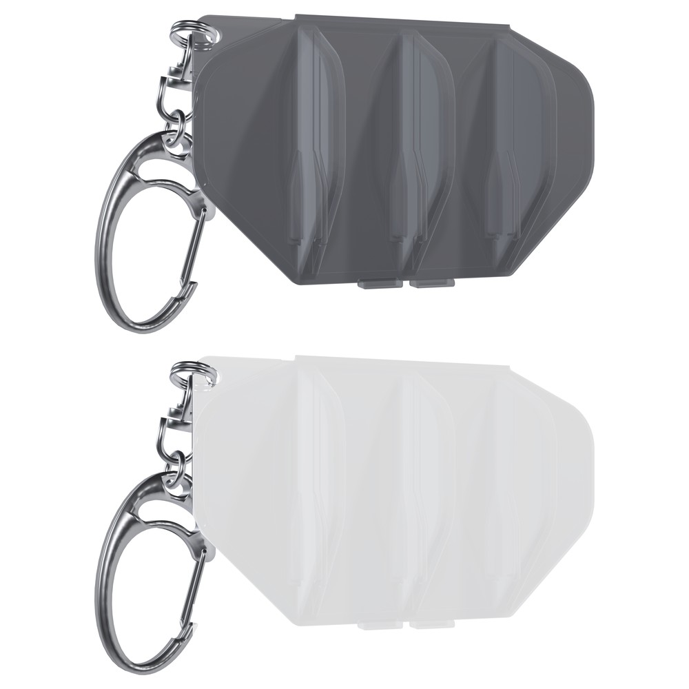 L-Style L-Case Flight Case in Schwarz Transparent und Milchig Weiß
