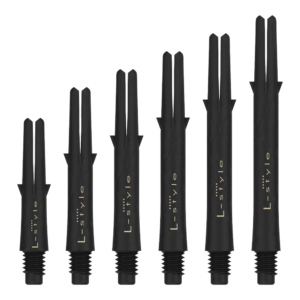 L-Style L-Shaft Carbon Locked Straight in Schwarz, Längen 190 bis 330