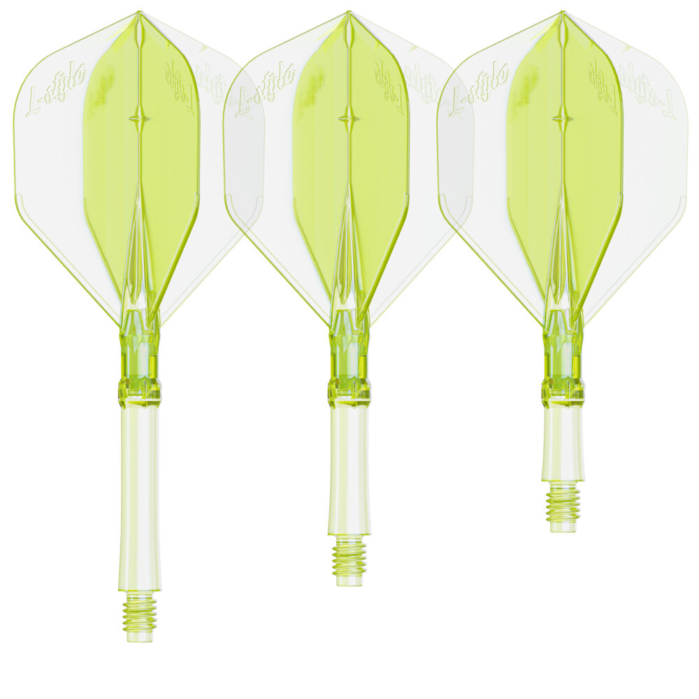 L-Style L-System Flight Standard in Neongelb, Set mit drei Flight-Shaft-Kombinationen
