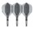L-Style L-System Flight Standard in Schwarz Transparent, Länge 190, Set mit drei Flight-Shaft-Kombinationen