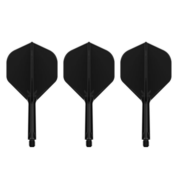 target-k-flex-flightsystem-no2-schwarz-03 Drei Target K-Flex Flightsystem No2 Schwarz, Intermediate 26 mm