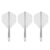 Drei Target K-Flex Flightsystem No2 Transparent, Intermediate 26 mm