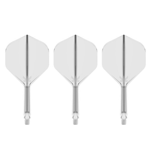 Drei Target K-Flex Flightsystem No2 Transparent, Intermediate 26 mm