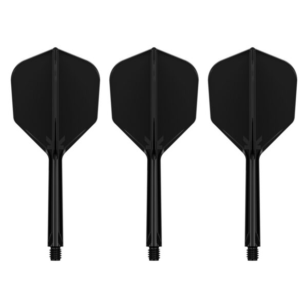 target-k-flex-flightsystem-no6-schwarz-04 Drei Target K-Flex Flightsystem No6 Schwarz, Medium 33 mm