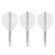 Drei Target K-Flex Flightsystem No6 Transparent, Intermediate 26 mm