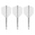 Drei Target K-Flex Flightsystem No6 Transparent, Medium 33 mm