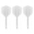 target-k-flex-flightsystem-no6-weiss-04 Drei Target K-Flex Flightsystem No6 Weiß, Medium 33 mm